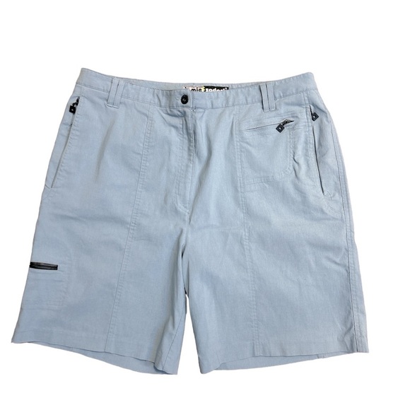 Jamie Sadock women’s Blue  Golf Short Size 14 style 72320 blue‎ shorts High Rise - Picture 1 of 7